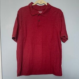 Saddlebred Men's Burgundy Polo Shirt size M